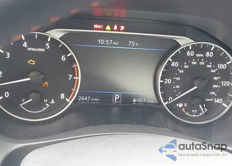 2025 Nissan Altima Sr Fwd from USA, damaged, VIN 1N4BL4CV6SN383694